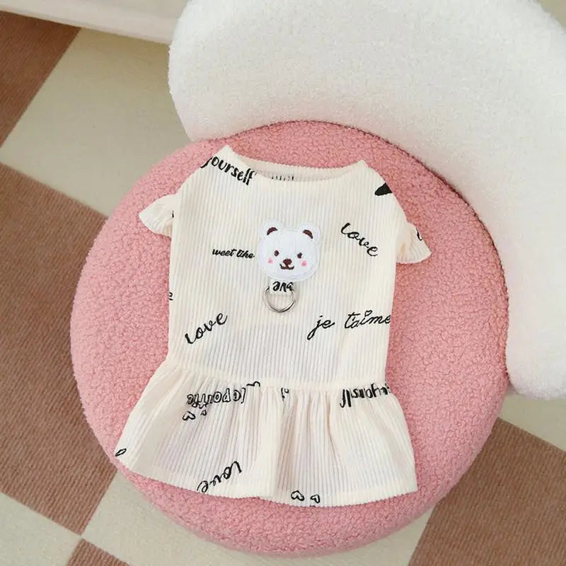 Vestido para cães.