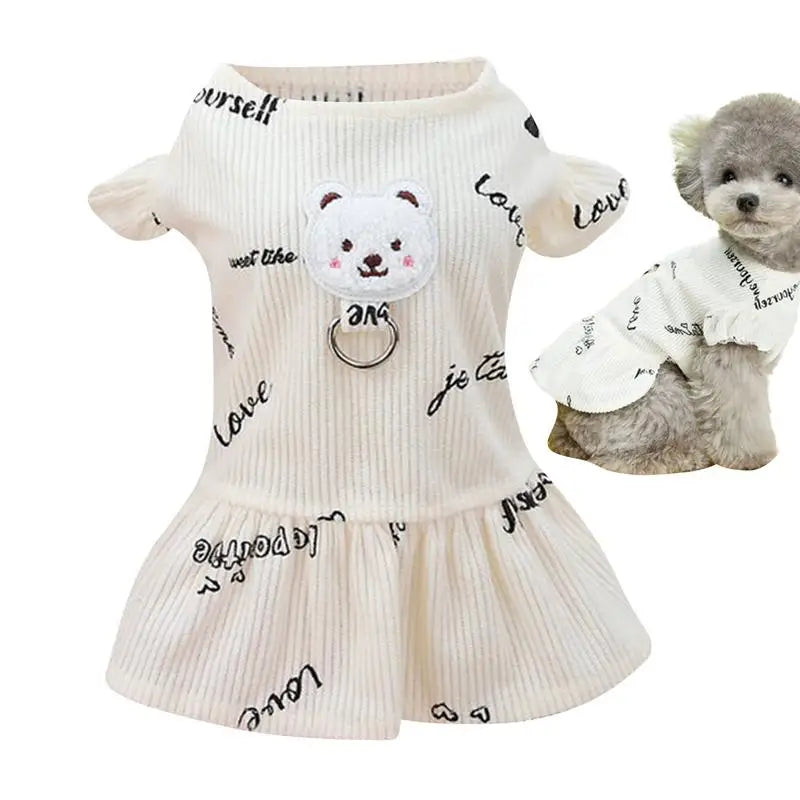 Vestido para cães.