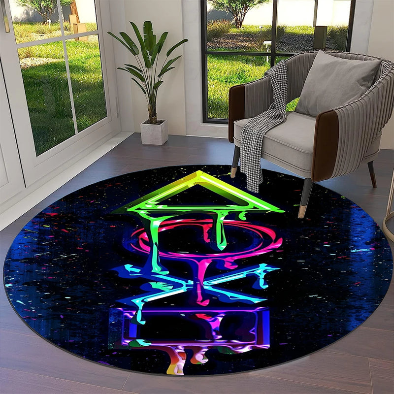 Tapete gamer para sala de jogos.
